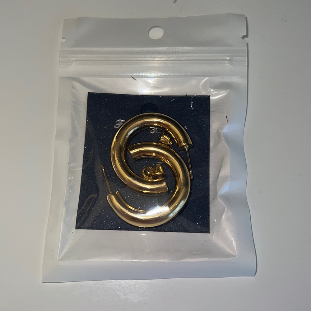 Amazon Gold Hoops